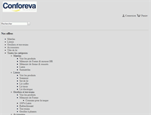 Tablet Screenshot of conforeva.com